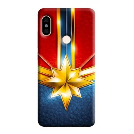 Estuche Forro Carcasa Capitan Marvel iPhone, Samsung, Huawei (Entrega Inmediata)