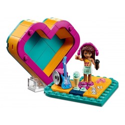 Juego Construcción Lego Amigos Andrea 41354 Caja De Corazón (Entrega Inmediata)