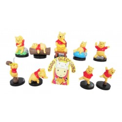Set X 9 Figuras De Winnie Pooh (Entrega Inmediata)