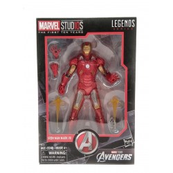 Marvel Studios Avengers Iron Man Mark Vii Figura Hasbro Nuev (Entrega Inmediata)