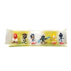 Sonic The Hedgehog Shadow Colección X 6 Figuras En Caja (Entrega Inmediata)