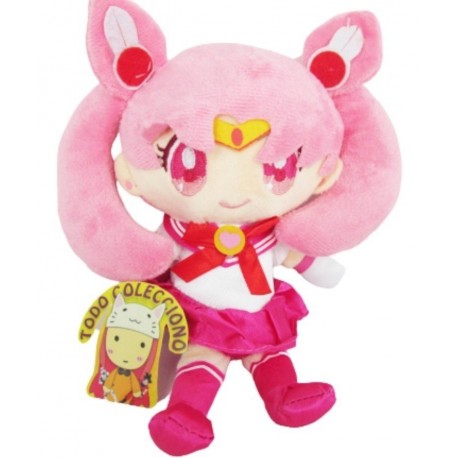 Peluche Del Anime Sailor Moon De Sailor Chibimoon 20 Cm (Entrega Inmediata)