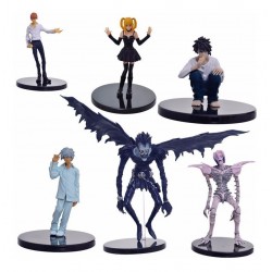 Death Note Ryuk Rem Misa Yagami Colección X 6 Figuras Bolsa (Entrega Inmediata)