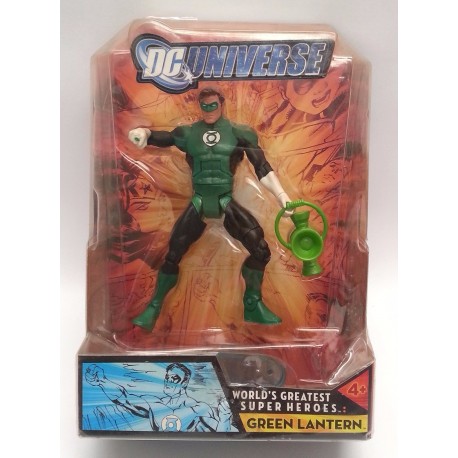 Dc Universe Green Lantern Hal Jordan Figura Mattel Nueva (Entrega Inmediata)