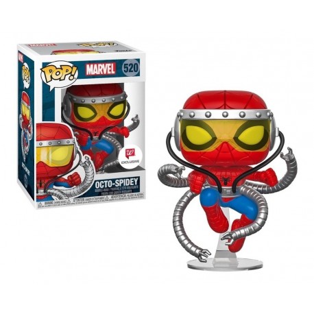 Marvel Exclusivo Octo Spidey Figura Funko Pop Caja Golpeada (Entrega Inmediata)