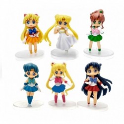 Sailor Moon Colección 6 Figuras En Bolsa (Entrega Inmediata)