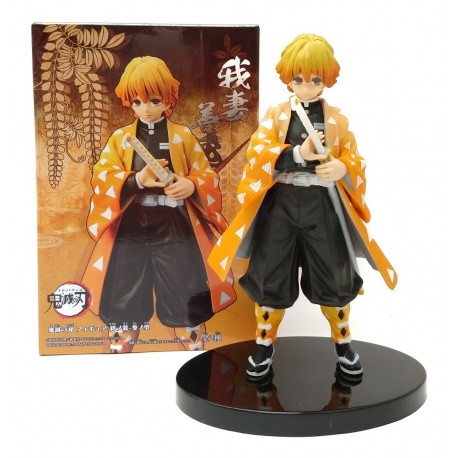 Demon Slayer Kimetsu No Jaiba Zenitsu Agatsuma Figura Caja (Entrega Inmediata)