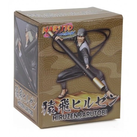 Naruto Shippuden Tercer Hokage Hiruzen Sarutobi Figura Caja (Entrega Inmediata)