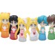 Sailor Moon Tsukino Usagi Colección 6 Figuras En Bolsa (Entrega Inmediata)