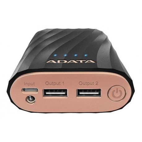 Power Bank Cargador Portatil Adata 10050mah Linterna Usbx2 (Entrega Inmediata)
