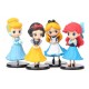 Disney Princesas Ariel Alicia Colección 4 Figuras En Bolsa (Entrega Inmediata)