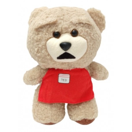 Oso Ted Con Delantal Peluche Pequeño (Entrega Inmediata)