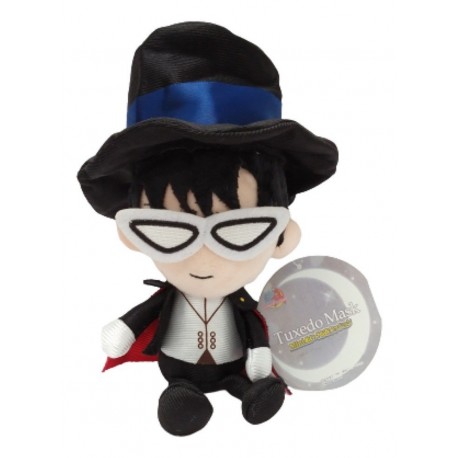Sailor Moon Darien Chiba Tuxedo Mask Peluche Pequeño (Entrega Inmediata)