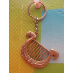 Dije Metalico Color Dorado Arpa De Zelda (Entrega Inmediata)