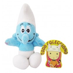 Mini Llavero Pitufo De Peluche (Entrega Inmediata)