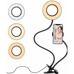 Aro De Luz Fotografia Video Con Soporte Para Celular Y Mesa (Entrega Inmediata)