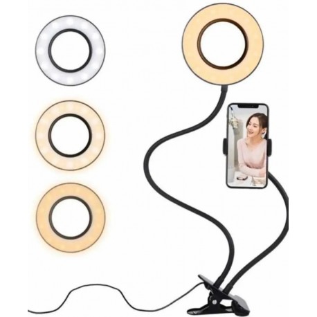 Aro De Luz Fotografia Video Con Soporte Para Celular Y Mesa (Entrega Inmediata)