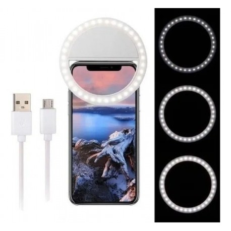 Aro De Luz Led Selfie Cualquier Smartphone (Entrega Inmediata)