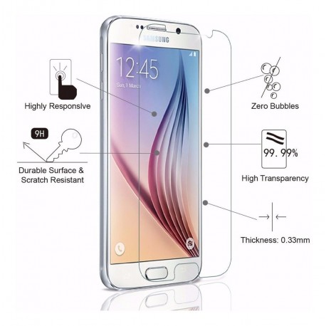 Kit Funda Ultra Delgada + Vidrio / Samsung Galaxy S6 (Entrega Inmediata)