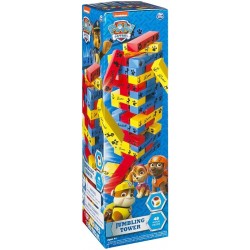 Juego De Mesa Torre De Equilibrio Paw Patrol Jenga Infantil (Entrega Inmediata)