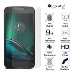Motorola Moto G4 Play / Kit Protector Funda Lujo + Vidrio (Entrega Inmediata)