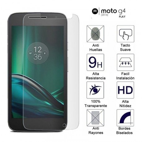 Motorola Moto G4 Play / Kit Protector Funda Lujo + Vidrio (Entrega Inmediata)