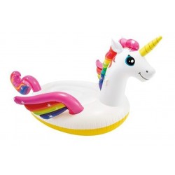 Flotador Unicornio Gigante Intex 57281 Colchoneta Xl Piscina (Entrega Inmediata)