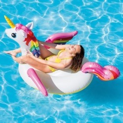 Flotador Unicornio Grande Intex 57561 Colchoneta L Piscina (Entrega Inmediata)