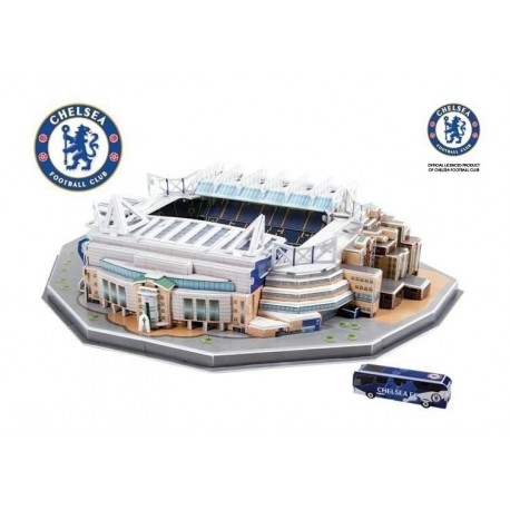 Rompecabezas 3d Estadio De Chelsea Stamford Bridge 171pcs (Entrega Inmediata)