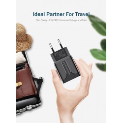 Cargador Carga Rápida Para Celular Htc + Cable Usb C (Entrega Inmediata)