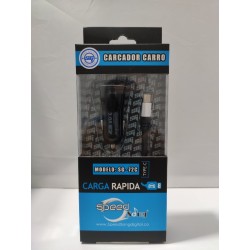 Cargador Tecno Carga Rápida De Carro Huawei Tipo C (72c) (Entrega Inmediata)