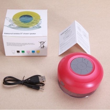 Parlante Bluetooth Bts 06 Resistente Al Agua Con Micrófono (Entrega Inmediata)