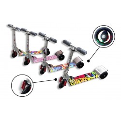 Scooter Monopatín Con Luz En Las Ruedas Niños Gt 3903d (Entrega Inmediata)