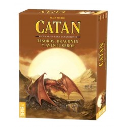 Catan Expansión Tesoros Dragones Y Aventureros Devir 4500033 (Entrega Inmediata)