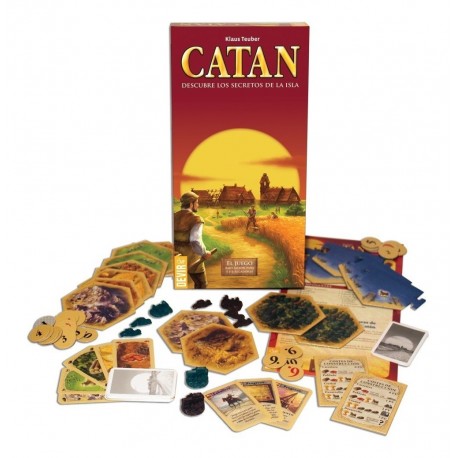 Catan: Ampliación 5-6 Jugadores Juego De Mesa Devir 45000374 (Entrega Inmediata)