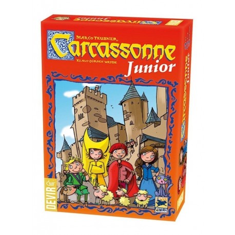 Carcassonne Junior Juego De Mesa Infantil Devir Niños (Entrega Inmediata)