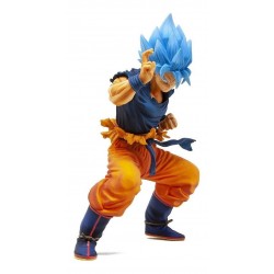 Figura Goku Modo Dios Dragon Ball Pelo Azul (Entrega Inmediata)