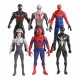 Figura Spiderman Set X6 Un Nuevo Universo Marvel (Entrega Inmediata)