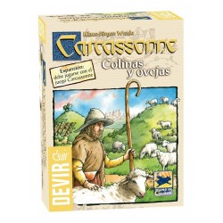 Expansión Carcassonne Colinas Y Ovejas Devir Juego Mesa (Entrega Inmediata)