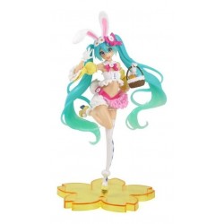 Figura Hatsune Miku Conejo Con Base (Entrega Inmediata)