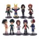 Figura My Hero Academia Set X9 Izuku Midoriya (Entrega Inmediata)