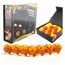 Esferas Del Dragon Ball Original 4.5 Cm + Llavero Y Boton (Entrega Inmediata)