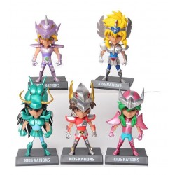 Figura Caballeros Del Zodiaco Colección X5 (Entrega Inmediata)