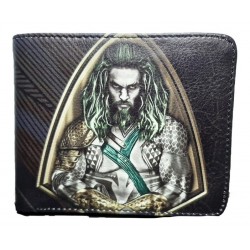 Billetera Aquaman Dc Comics Super Heroe (Entrega Inmediata)