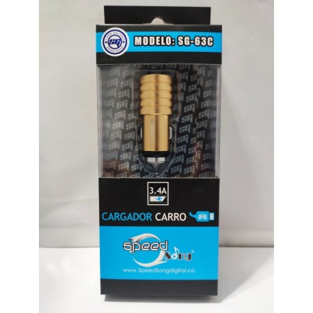 Cargador Carga Rápida Para Carro De Lujo Para Nokia (63c) (Entrega Inmediata)