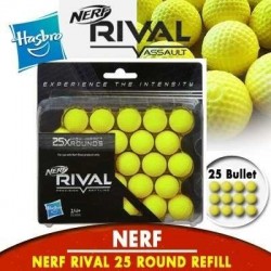 Nerf Rival Refill Repuesto B1589 Hasbro Dardos Pelotas Armas (Entrega Inmediata)