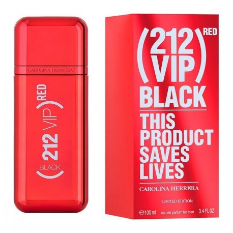 Perfume 212 Vip Black Red 100ml (Entrega Inmediata)