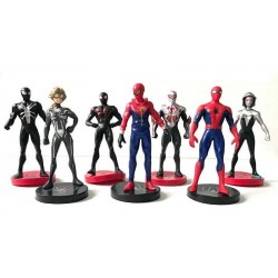 Figura Hombre Araña Set X7 - Marvel Spiderman (Entrega Inmediata)