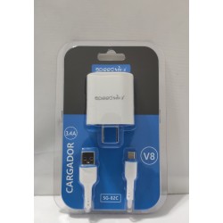 Cargador Carga Rápida Para Celular Speed Song Cable V8 (82c) (Entrega Inmediata)