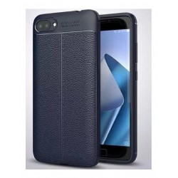 Protector Original Tp Cuero Zenfone 4 Max 5,2 Zc520kl Azul (Entrega Inmediata)